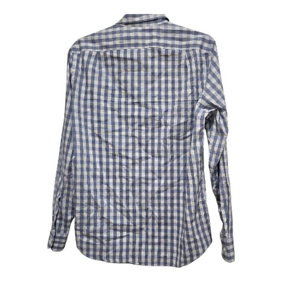 J.Crew Mercantile Flex Gingham Button-Up Shirt Small - Picture 2 of 11